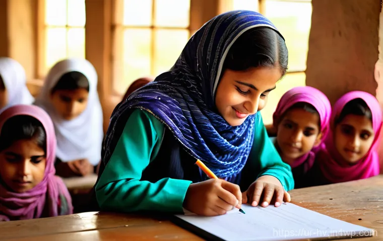 소셜 임팩트 측정의 실습적 방법론 - **Prompt 1: Community Learning and Empowerment**
"A bustling community learning center in a rura...