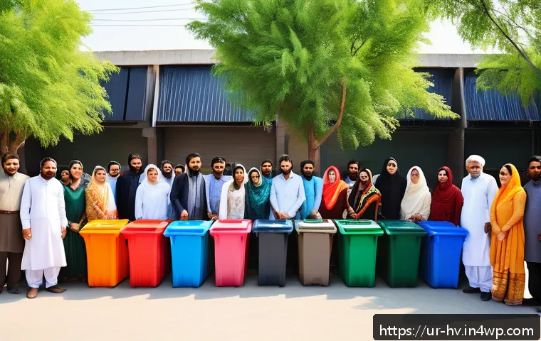 소셜 임팩트 측정 결과의 투자자 관점 - A vibrant community scene in an urban Pakistani neighborhood showcasing sustainable social impact in...